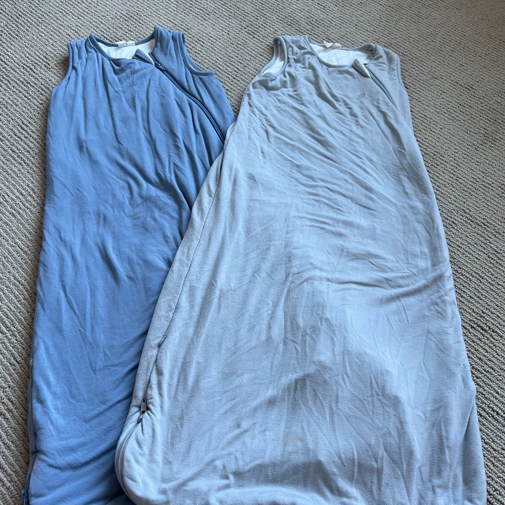 Kyte BABY Blue and Gray Kids Pajamas Sleep Sacks